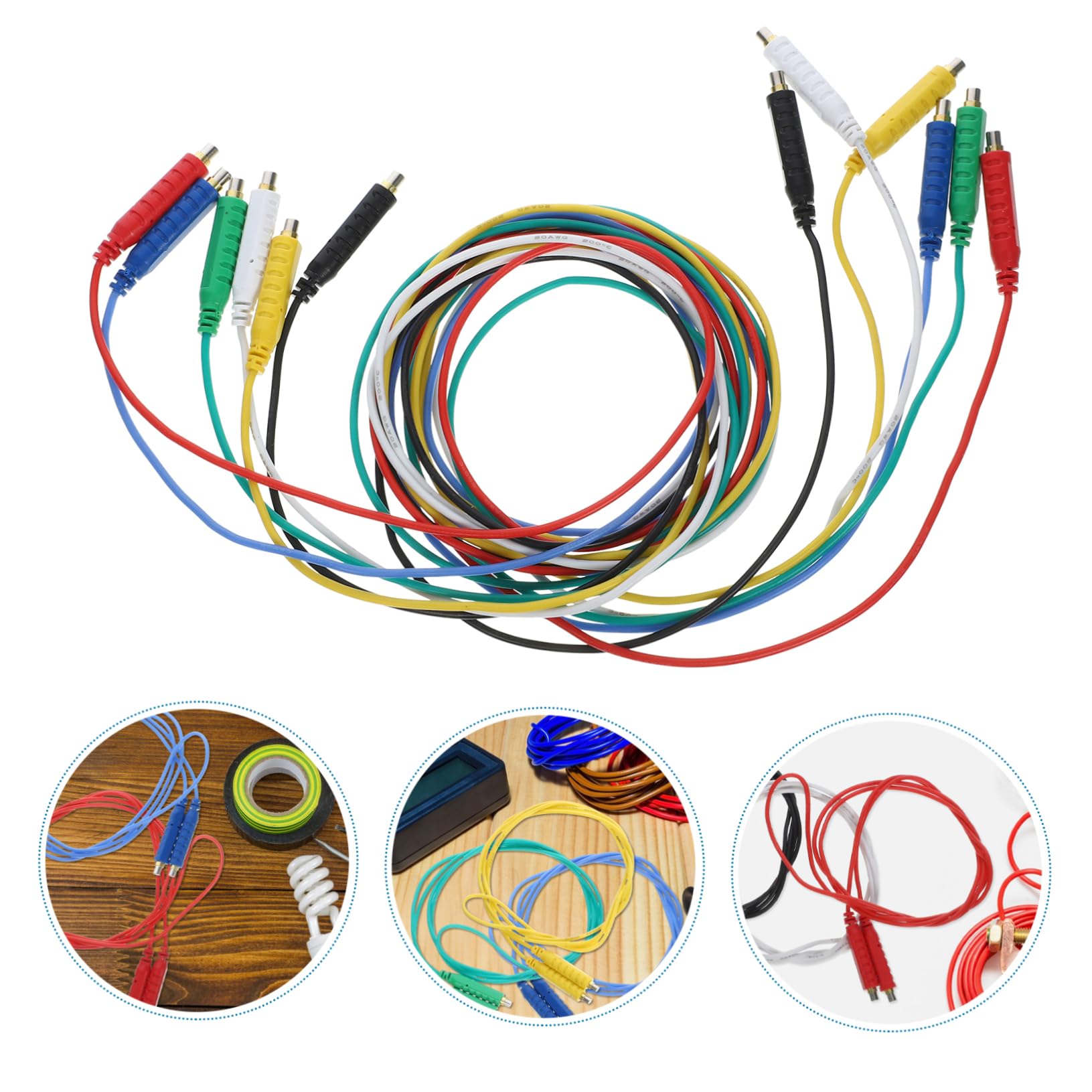 Zerodeko Cables De Prueba Magnéticos Flexibles Para Hvac Función De Puente Para Pruebas De Interruptores De Entornos Profesionales