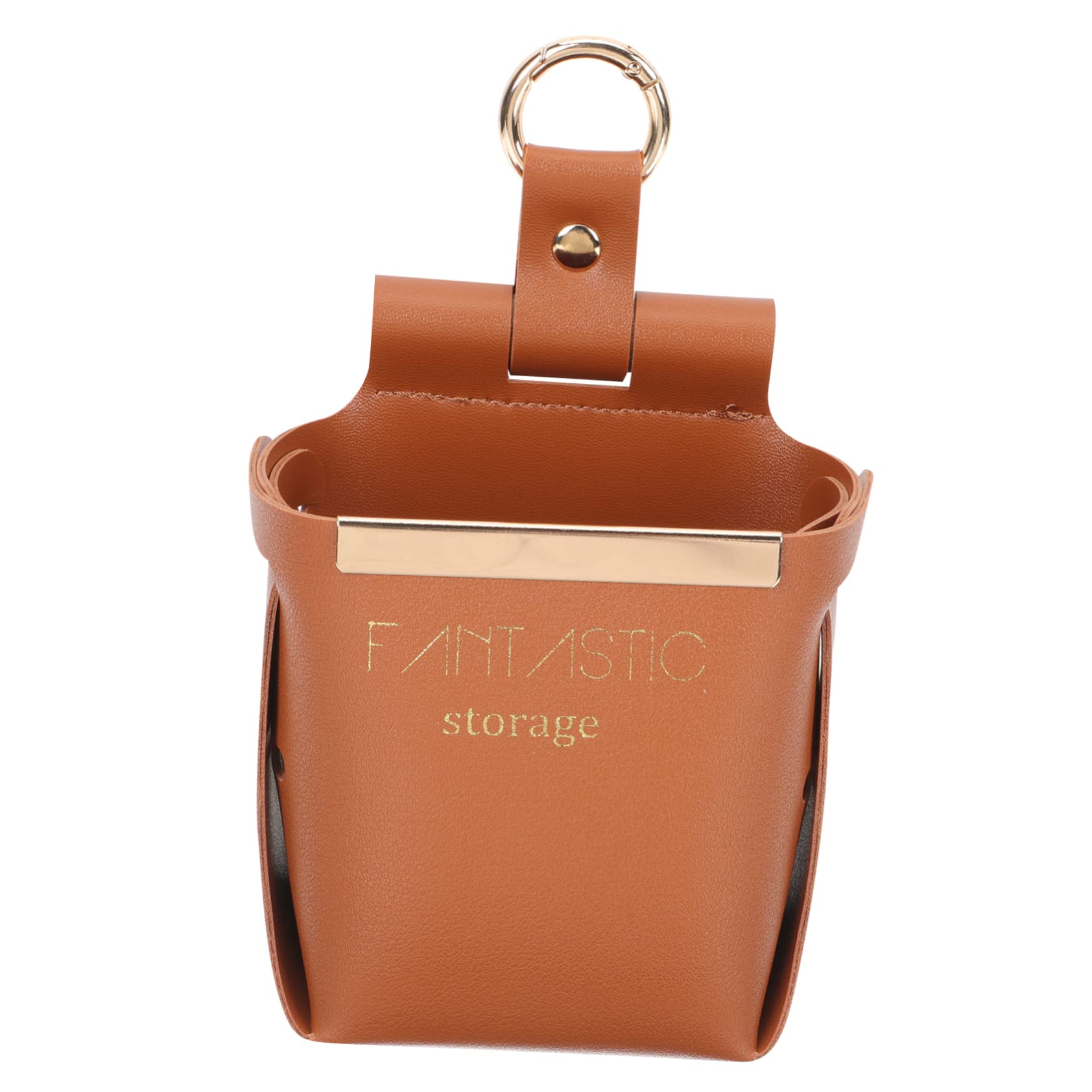 Alipis PU Wall Hanging Storage Organizer Detachable Sundry Storage Bag Design for Easy Use for Phones and Remotes Space Saving Wall Mounted Color