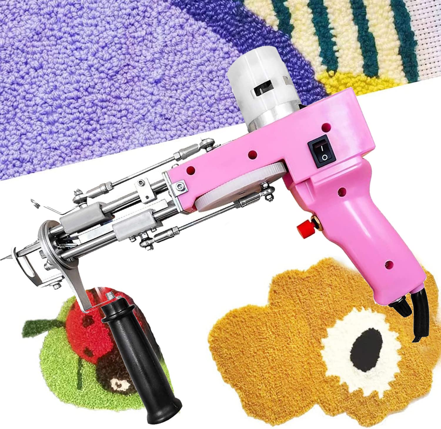 Buy Tufting Cut Pile Starter Kit 2 in 1 Tufting Cut and Loop Pile
