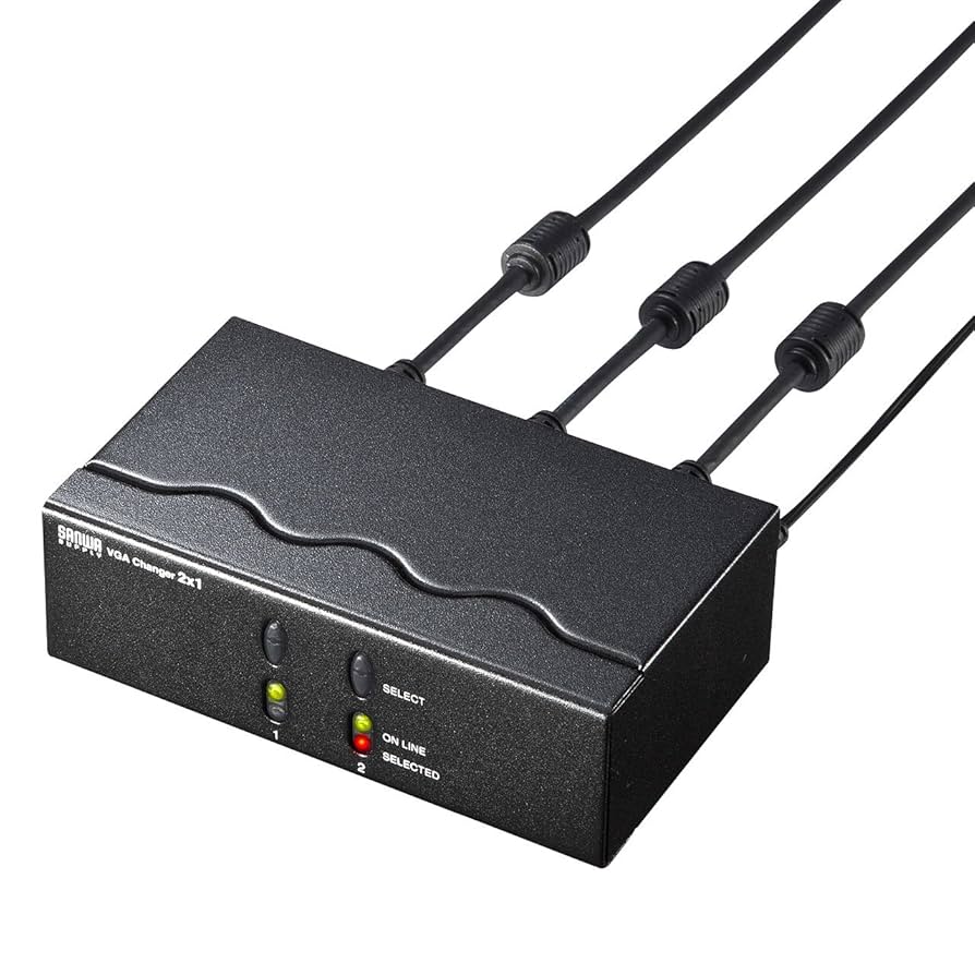 GAMESWITCH　DVIディスプレイ切替器　HDCP対応【中古美品】 GAMESWITCH DVIディスプレイ切替器 HDCP対応【中古美品