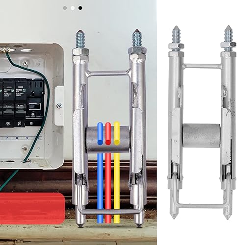 Miniatura 6 de Oumefar Herramienta auxiliar de roscado de cable de metal flexible antideslizante eficiente estable para electricista