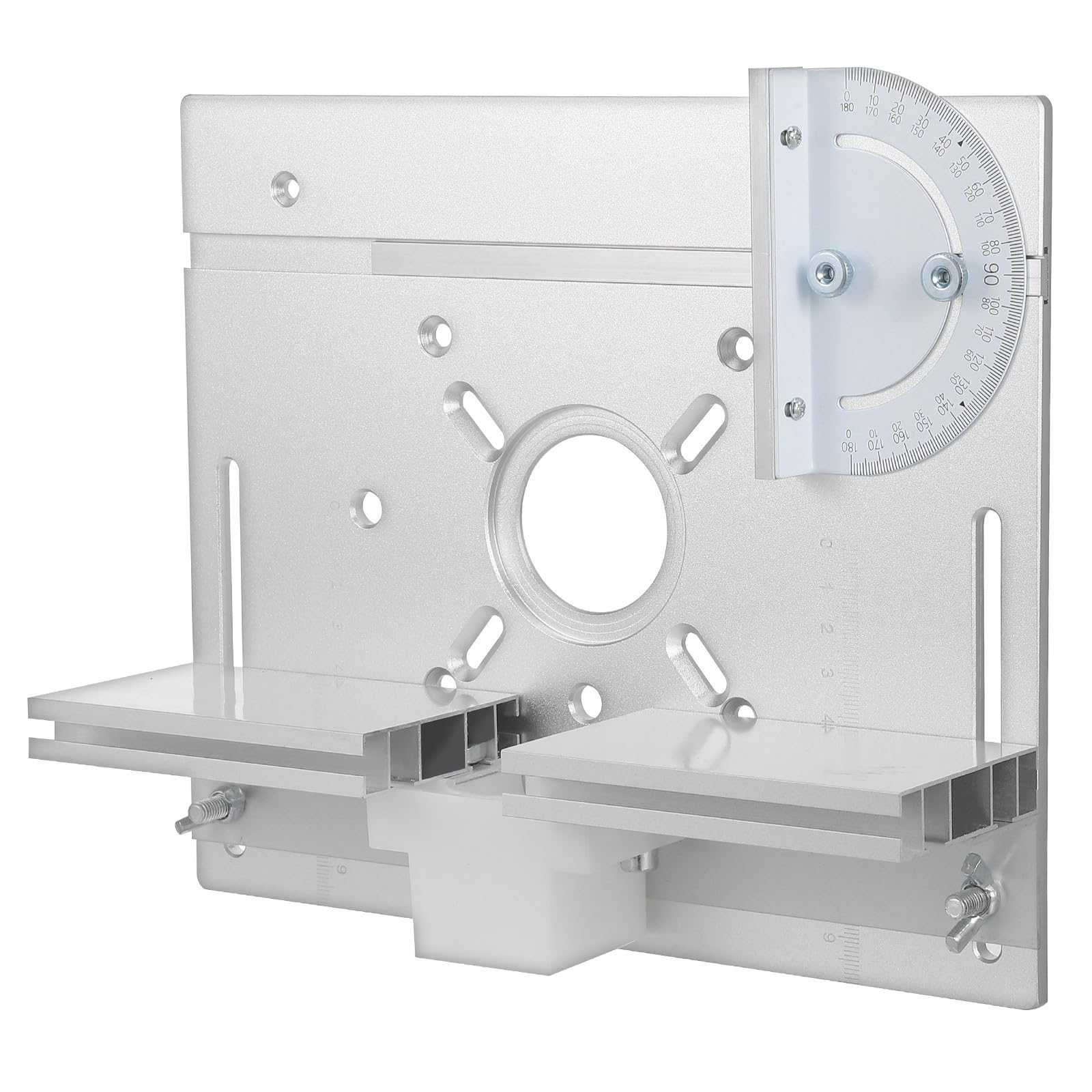 Placa de Inserción para Mesa de Fresado de Aluminio, Portátil, 1 Juego