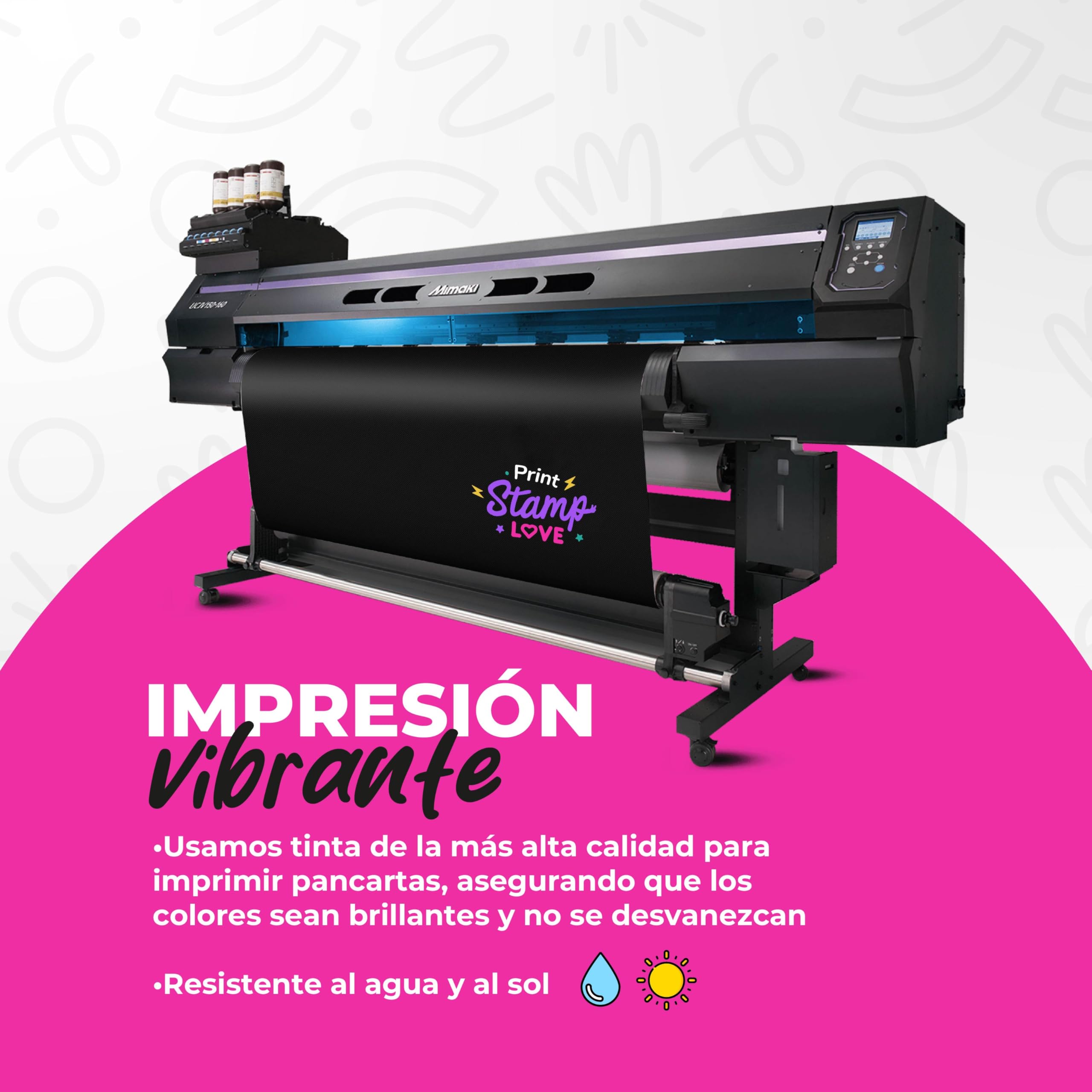 Pancarta Personalizada para Publicidad Exterior con 21 Medidas - Lona Personalizada con Foto, Logo, Texto - Ideal para Comunion, Bodas, Bautizos, Cumpleaños - Banderas,Cartel con Fotos (150x100cm)