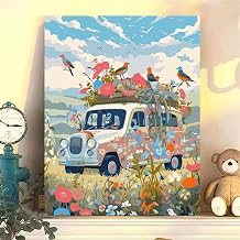 Number Oil Painting Number Kit Coloring Book Hand Painted DIY Painting Digital Oil Painting 30*40cm/40*50cm/50*60CM Home Office Decoration 30*40CM,9#