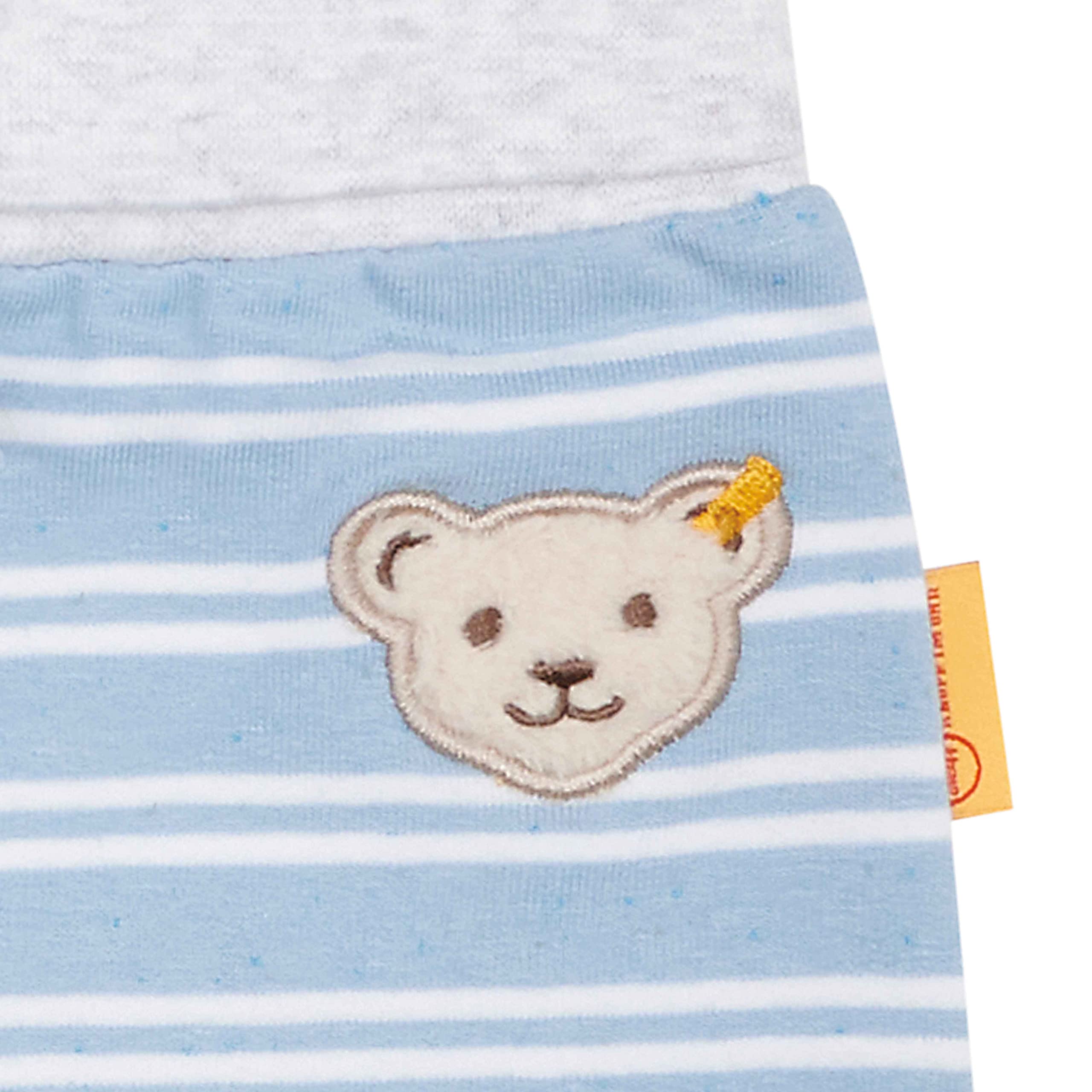 Steiff Baby-Jungen Set Jogger + T-Shirt Langarm Shorts