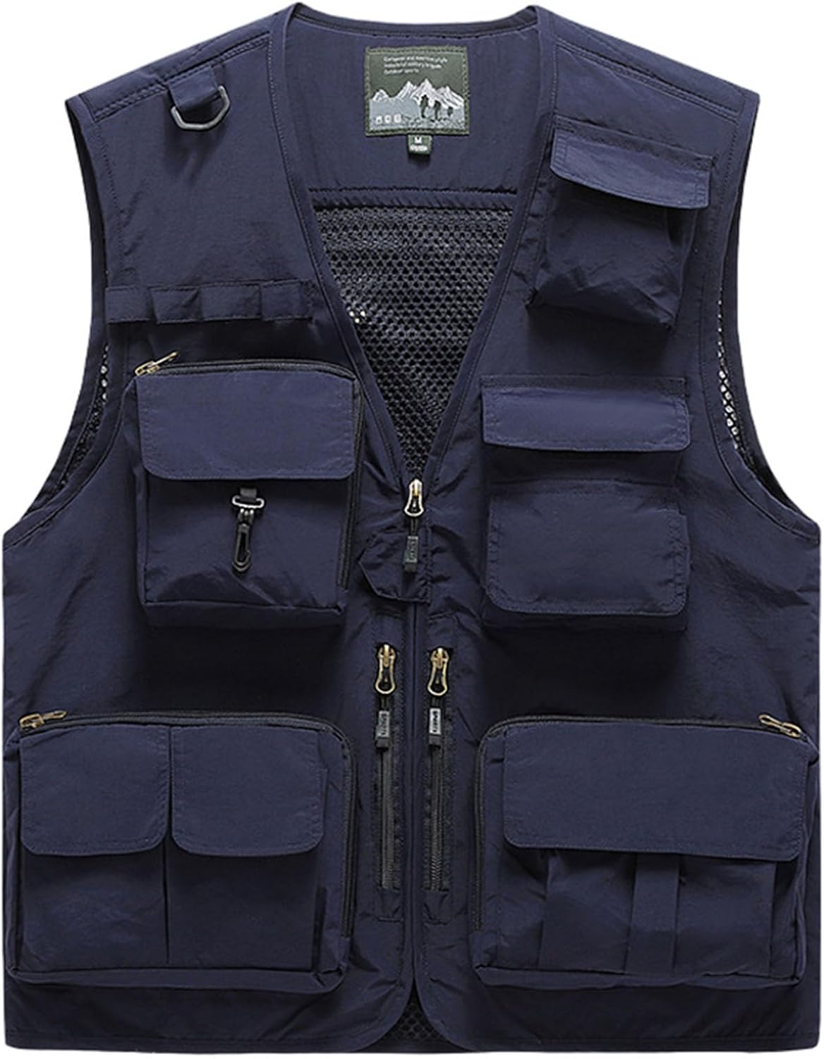 Youth&Unisex Lightweight Outdoor Photography Safari Travel Work Vests with 15 Pockets