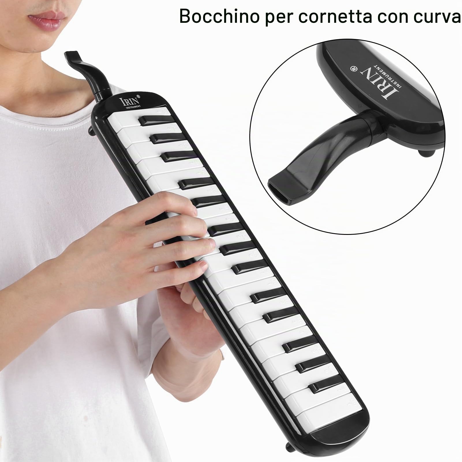 Melodica 32 Tasti Tastiera per Pianoforte Ad Aria forte Ad Aria melodica 32 tasti forte Ad Aria forte Ad Aria, Strumento Musicale per Pianoforte Ad Aria con Melodicas