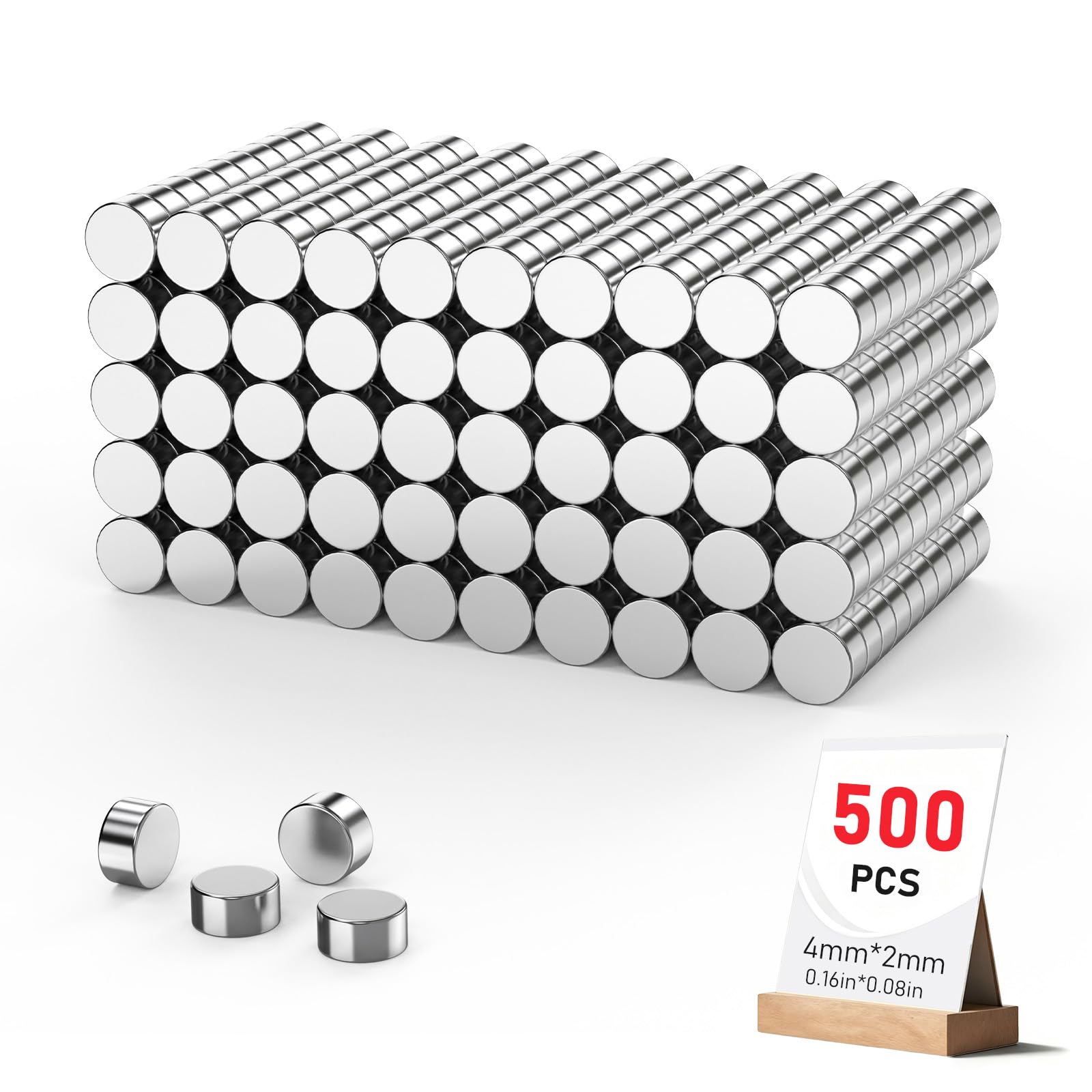 5×3mm Small Magnets for Crafts, Rare Earth Magnets for Fridge - 400Pcs — Amazon image 12