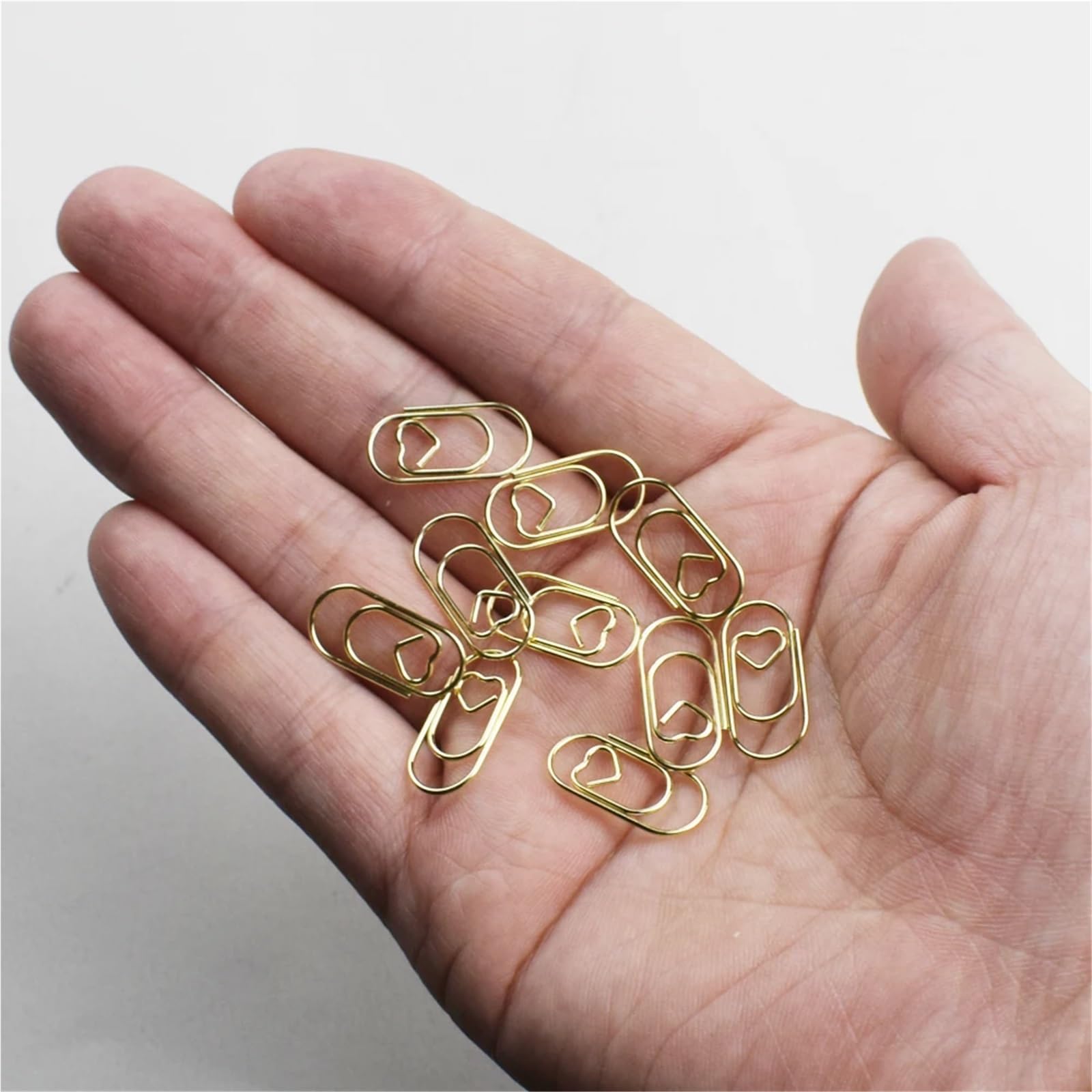 Lot de 400 mini trombones en métal pour bureau et fournitures scolaires pour bureau, école, maison (argenté)