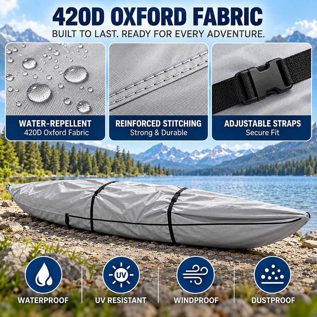 Copertura Kayak Rimessaggio per Lettmann Sunny 500