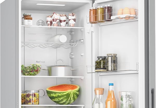 Bosch Series 2 KGN27NLEAG, Free-standing Fridge Freezer with NoFrost, MultiBox LED Lighting 182.4x55 cm - 4