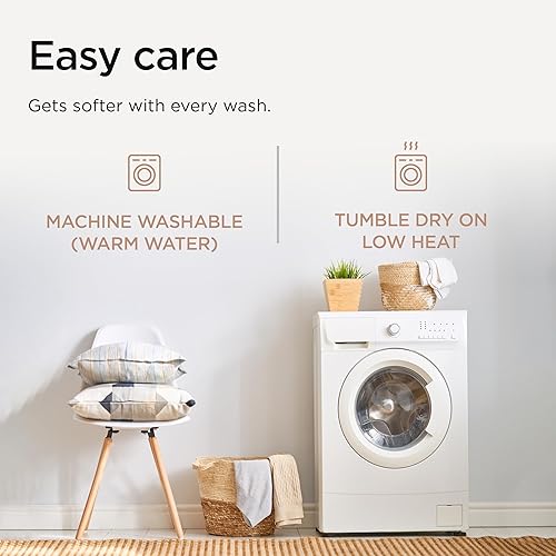 Miniatura 6 de Threadmill Home Linen Bedding - Juego de sábanas de 800 hilos, 100 % algodón de fibras extralargas, juego de cama de lujo, 4 piezas, tejido de satén