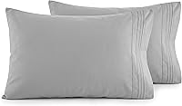 Vista 19 de Elegant Comfort Juego de fundas de almohada ultrasuaves de lujo de 2 piezas - Microfibra premium de calidad hotelera 1500 con doble cepillado