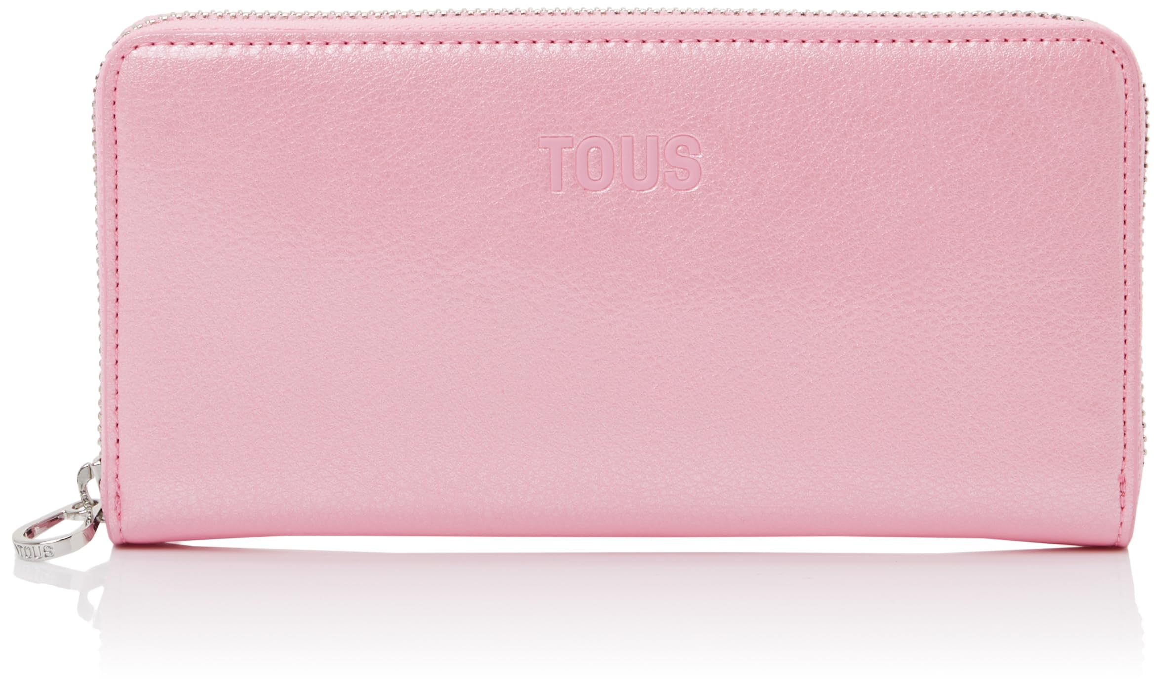 TOUS Billetera Rosa, para Mujer, Medidas 10 x 19,5 x 2,50 cm, Colección New Dorp