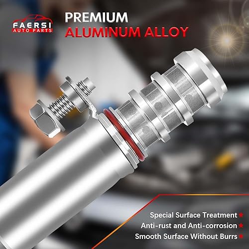 Miniatura 2 de FAERSI 12655420 12655421 Actuador de posición del árbol de levas de admisión y escape Solenoide VVT VVT para 2004-2017 GM Chevy HHR Malibu Cobalt