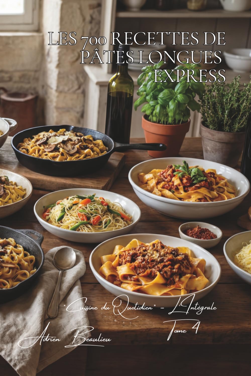 Les 700 Recettes de Pâtes Longues Express: Spaghetti, Tagliatelles & Linguine — les meilleures sauces de France