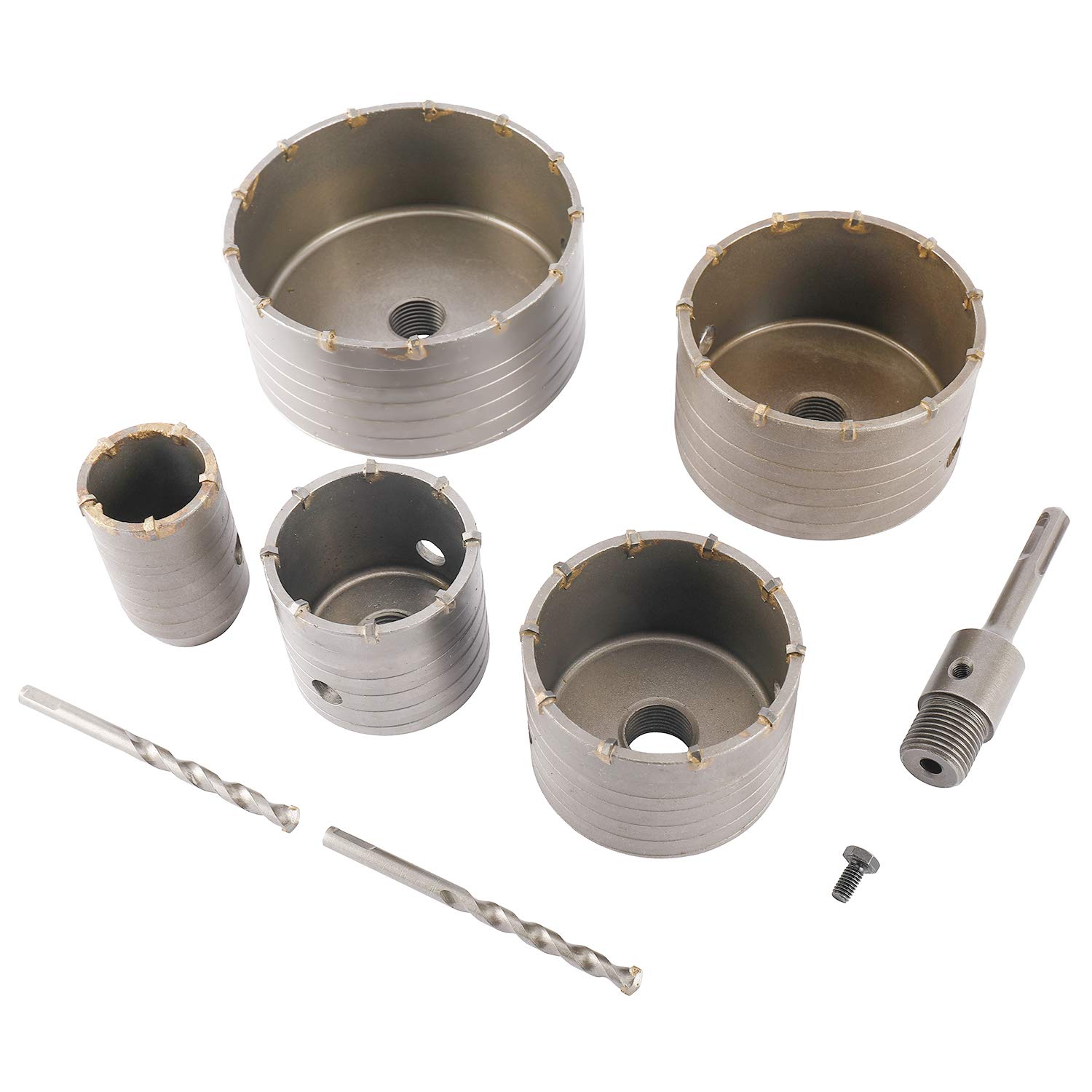 Amazon.com: 8Pcs Concrete Hole Saw Kits 