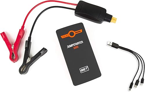 GET Jumpstarter Mini Powerbank de 6000 mAh con luz LED