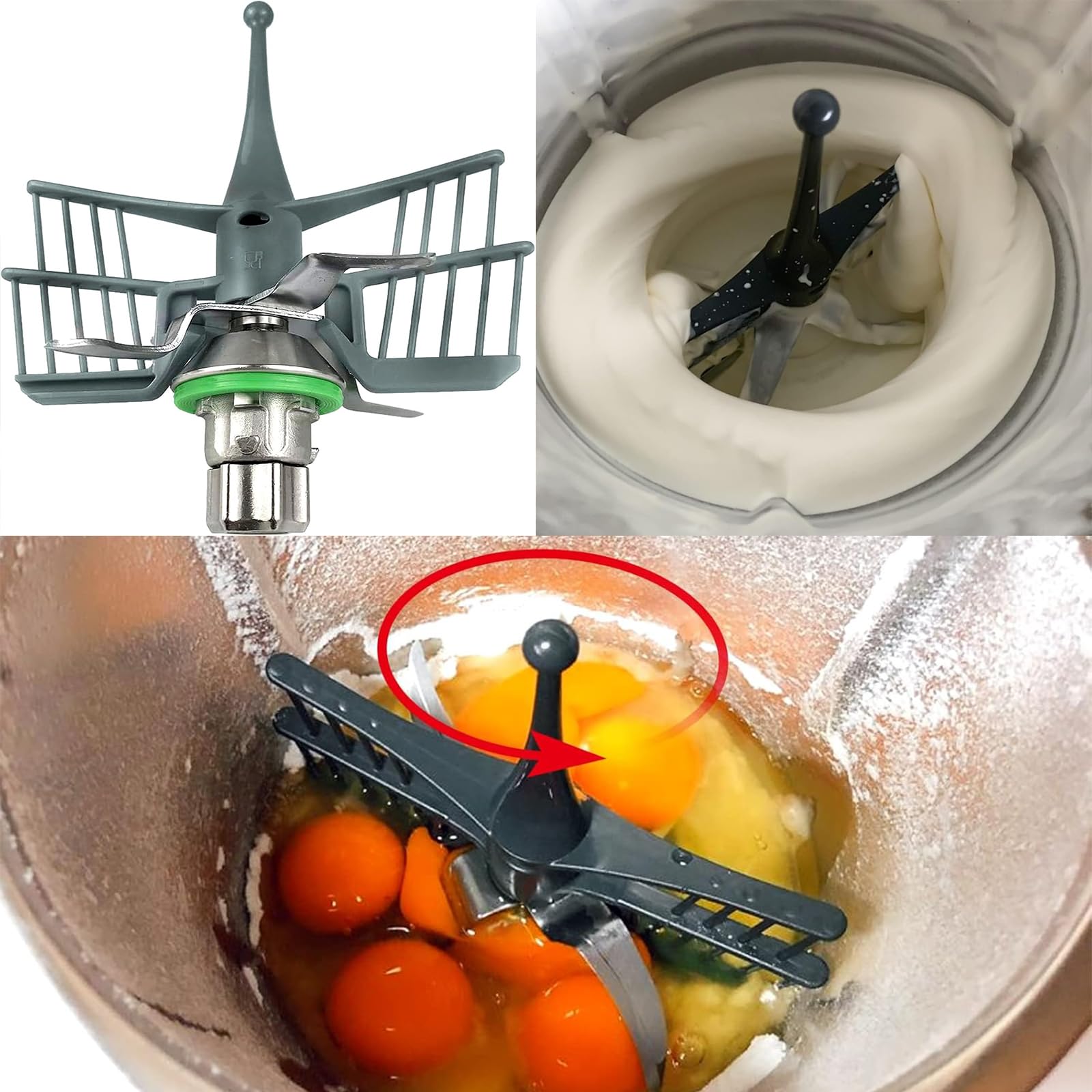 Fouet Papillon Compatible Thermomix TM5 TM6 TM31 - Accessoire Vorwerk
