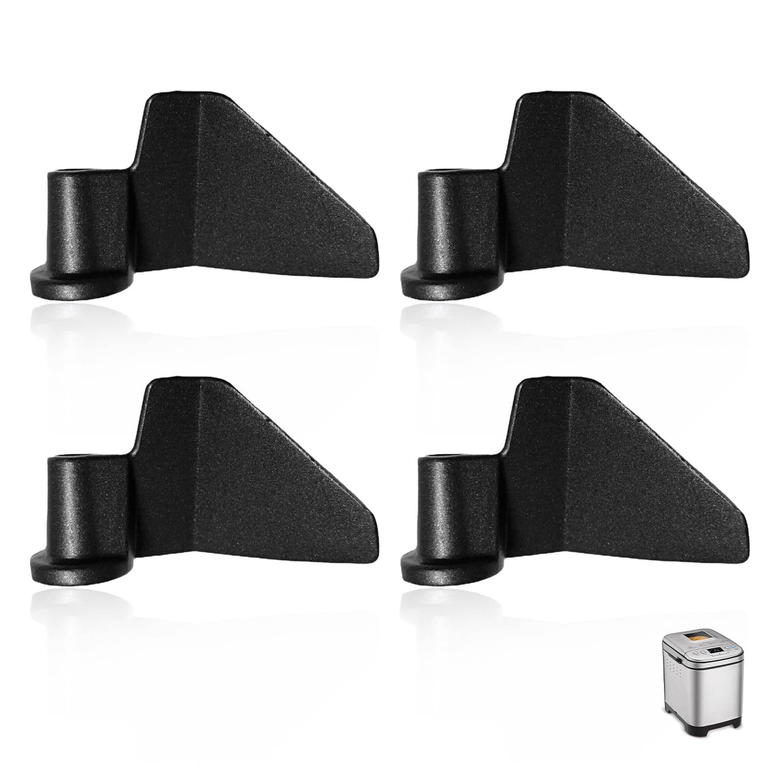 4-Pack CBK-110KP Kneading Paddle for Cuisinart Bread Maker Machine - Fits Model CBK-110 & CBK-110P1 Bread Machine Paddle Replacement
