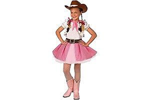 Pink Cowgirl Costume for Girls: Experience the Wild West!