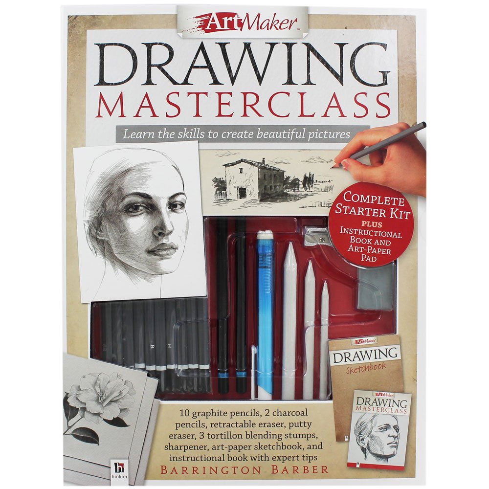 Art Maker Drawing Masterclass Kit (portrait) Barrington Barber