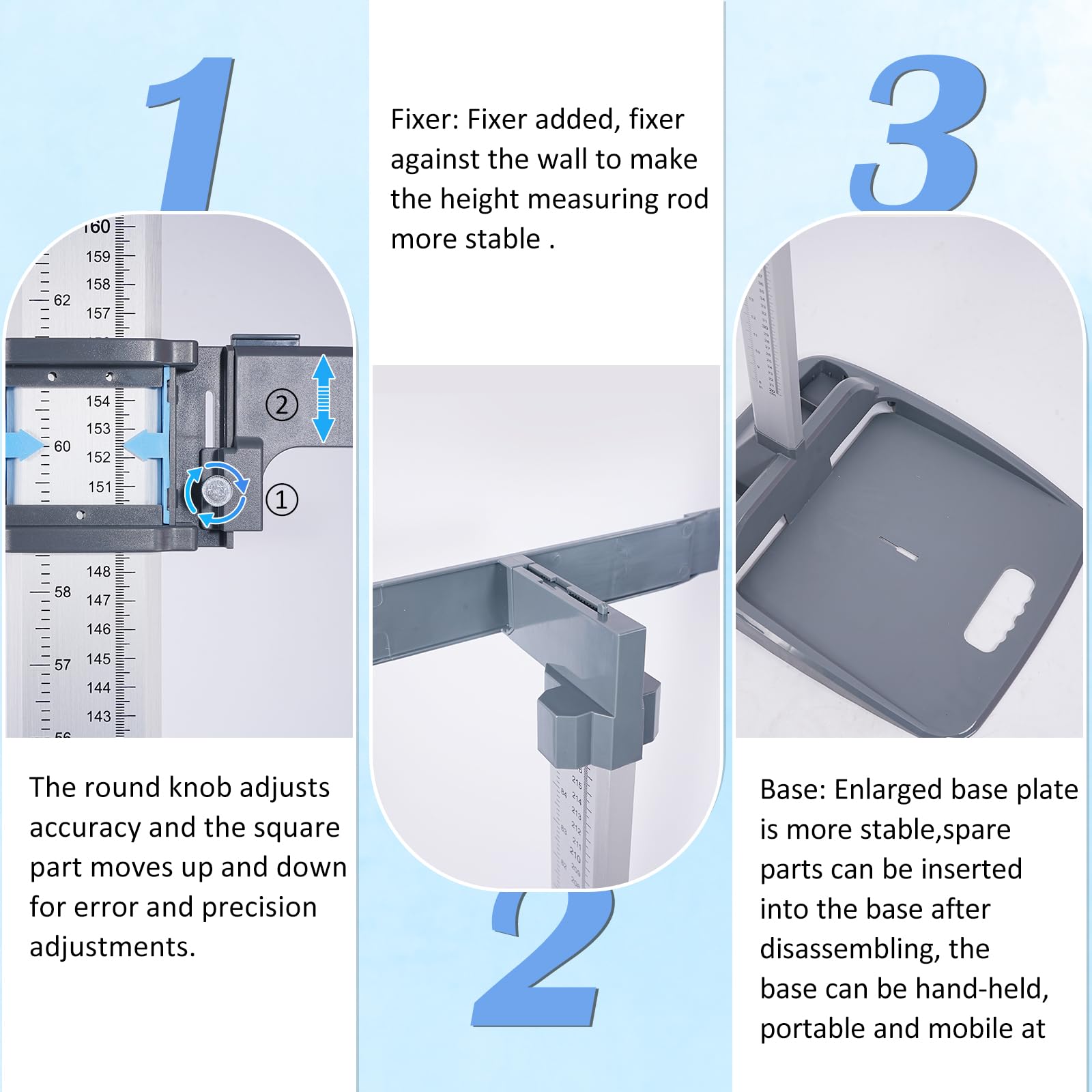 Portable Stadiometer - Height Measurement Tool -5