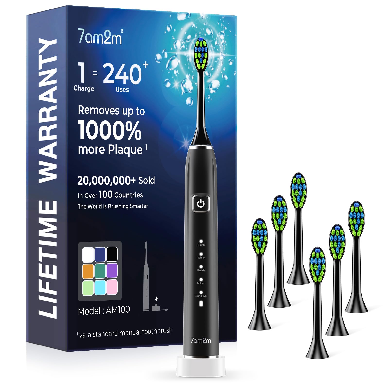 7AM2M Sonic Electric Toothbrush