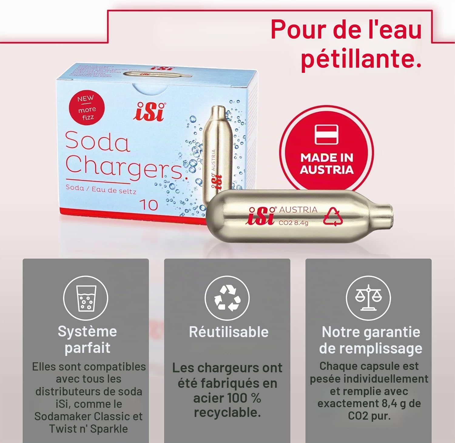 50 RECHARGES SODA CO2 8.4