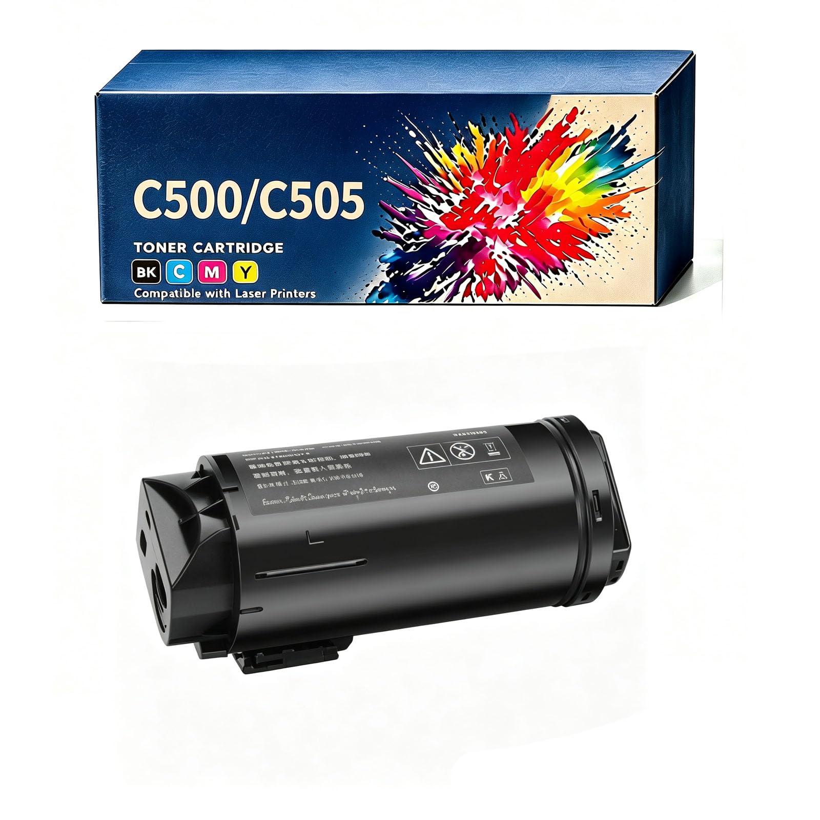 Cartuccie di toner per stampanti a colori C500/C505, compatibili con 106R03869, 106R03866, 106R03867 e 106R03868; sostituzioni per le stampanti a colori VersaLink C505S/C505X