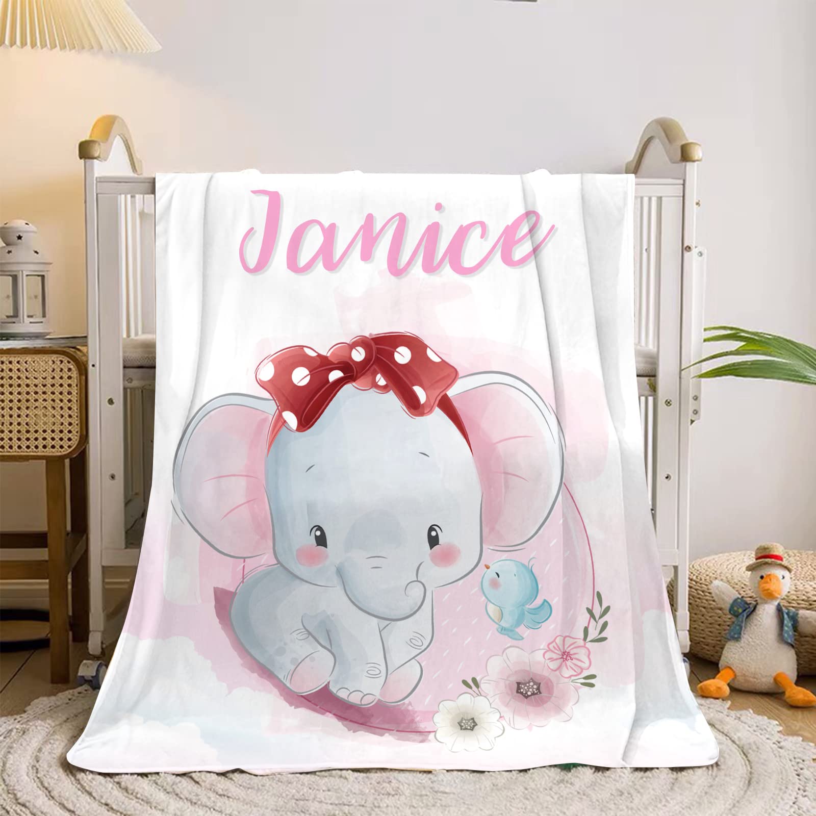 Mantas de bebé personalizadas | Manta de bebé personalizada con nombre | Manta de franela súper suave transpirable para bebé, regalos para recién nacidos (manta de bebé C, 130 x 150 cm)