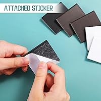 Vista 3 de Outus 30 piezas de sello de esquina de puerta autoadhesivo para puerta exterior, burlete de corrientes de aire, marco de sellado de esquina