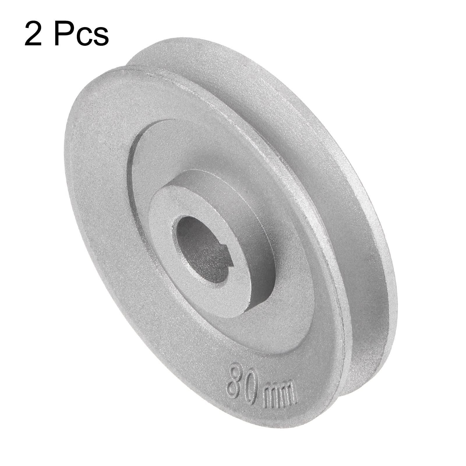 Poulie Moteur Machine à Coudre Industrielle 45mm Extérieur - 15mm Intérieur, Aluminium, Transfert Courroie