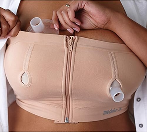 Miniatura 3 de Medela 3 in 1 Pumping and Nursing Bra Hands Free Pumping Bustier and Easy Expression