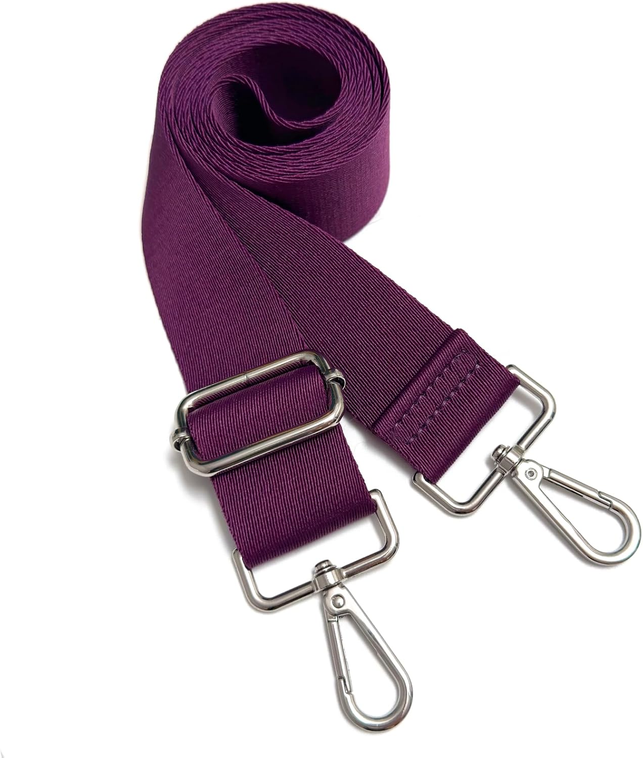 S&loyoe Thickened Solid Color Purse Straps Replacement Crossbody Bag Strap Adjustable Wide Guitar Straps for Handbags 1.5inch
