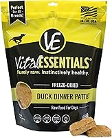 Vista 1 de Vital Essentials Comida liofilizada para perros, cena de pato 14 oz Marrón