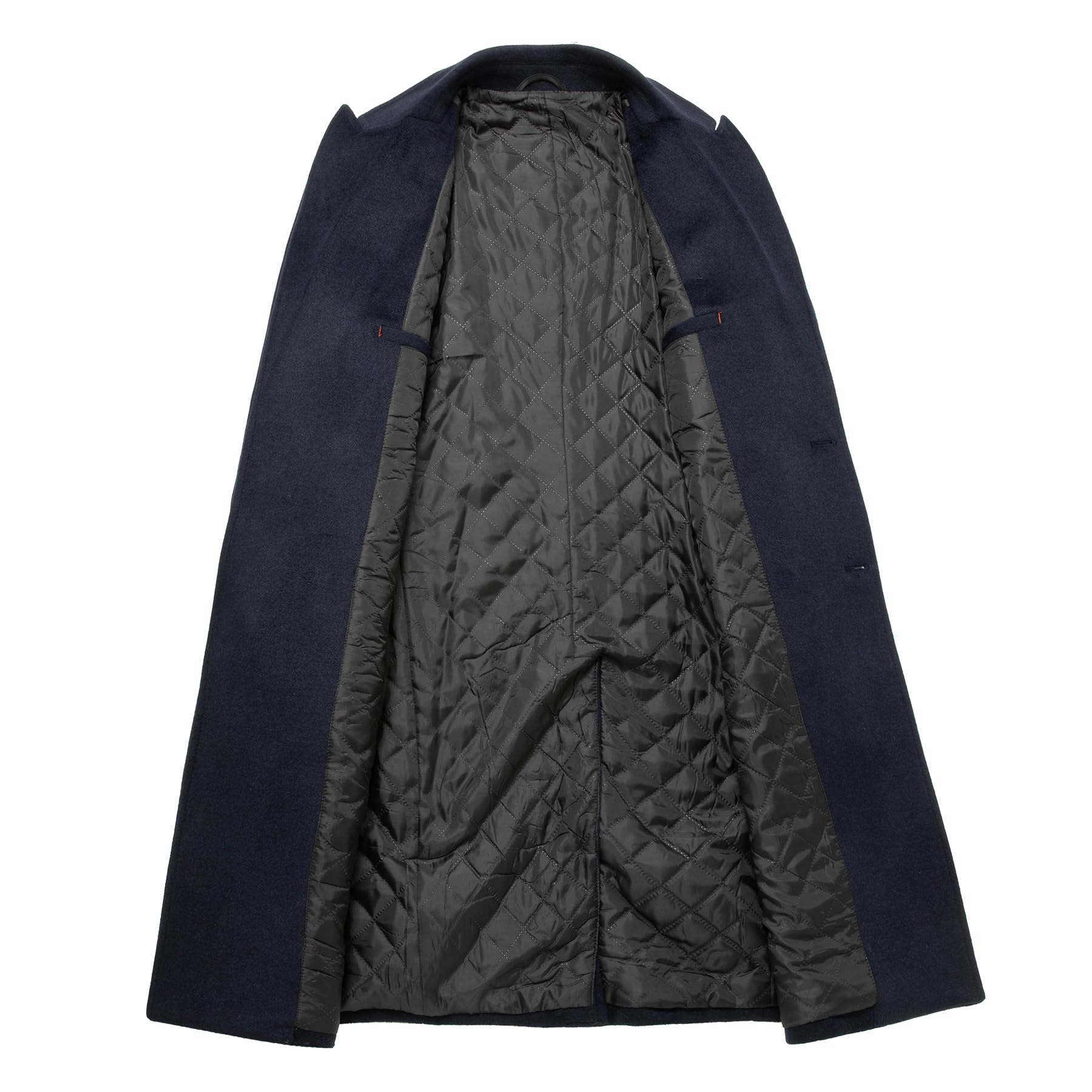 Allthemen Abrigo Hombre Largos de Lana Invierno Parka Cálido Casual Negocios Trench Coat Doble Pecho
