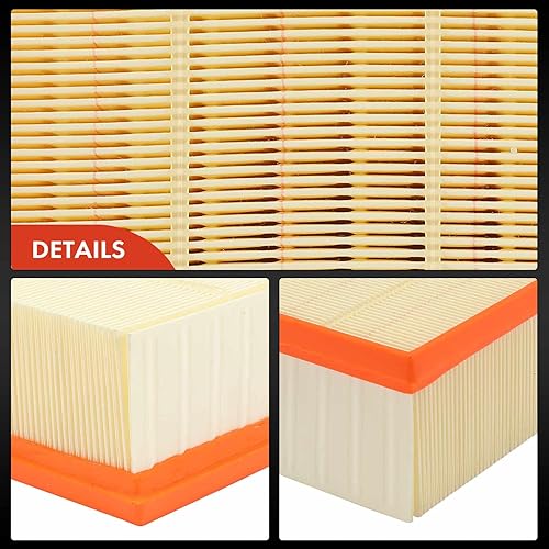 Miniatura 8 de A-Premium Filtro de aire de motor compatible con Ford EcoSport 2018 2019 2020 2021 2022, 1.0L 2.0L, panel flexible, reemplazo # GN1Z9601A