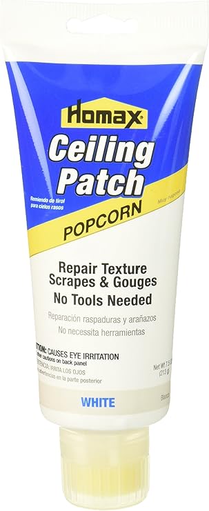 Homax Products Popcorn Ceiling Patch 5225 Texture 7 5 Oz Painting Supplies Tools Wall Treatments Amazon Canada