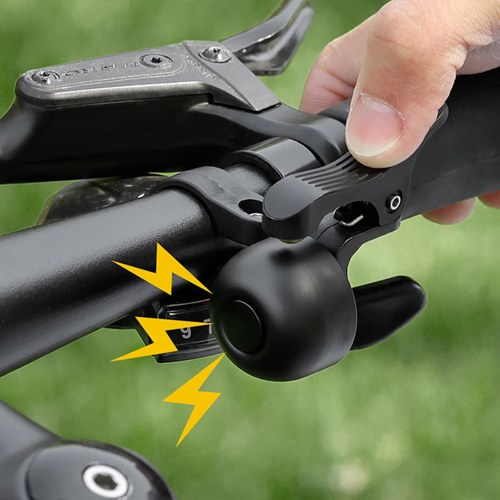 Campanello da bicicletta potente | Campanello classico per ciclismo, accessorio elegante - Suoneria potente impermeabile portatile per avventure all'aperto, sicurezza/adulti, allarme acustico