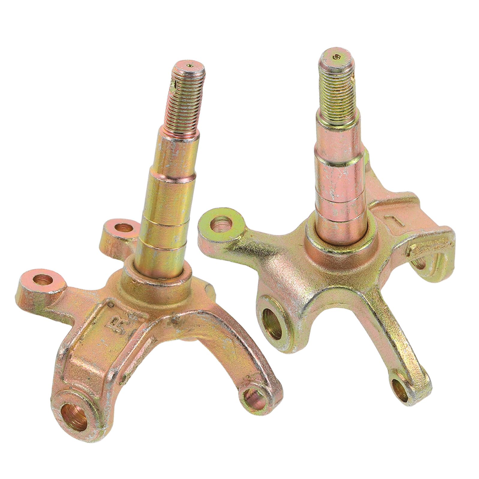 Atv Steering Knuckle and Spindle Assembly Set for Quad Bike Front Wheel, Left Right Kart Front Steering Knuckle Part, Off-road Vehicle Suspension Replacement