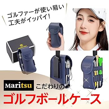 【即発送】GFOREジーフォア マーカー付ボールポーチ　マーカー付ボールケース Zesty ゴルフボールケース 2W レディース ゴルフ ボールポーチ