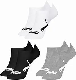 Kit 3 Pares Meia Puma Soquete Sapatilha Invisível Respirável Original