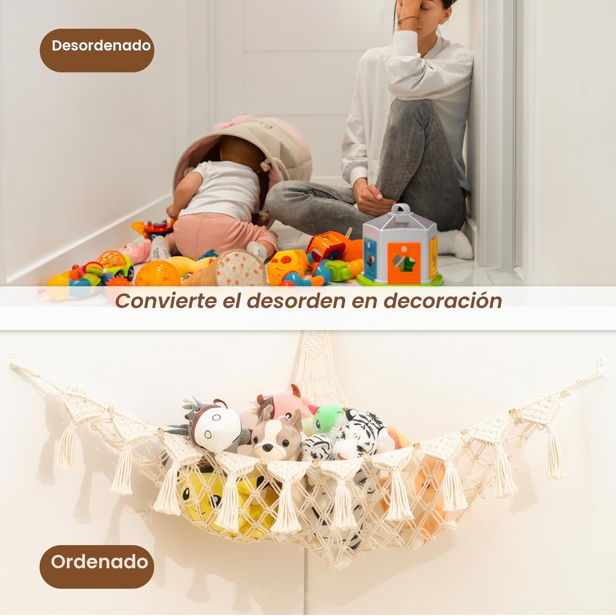 Kuscheltier,organizador peluches，organizador juguetes infantil，de juguetes infantil