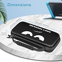 Vista 15 de Fintie Carrying Case for Nintendo Switch OLED Model 7.0"/Switch 6.2", Portable Traveler Protective Cover Storage Bag with 10 Game Card Slots & Inner