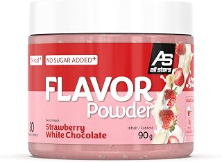 ALL STARS Flavor Powder Strawberry White Chocolate, 90 g Aroma Pulver