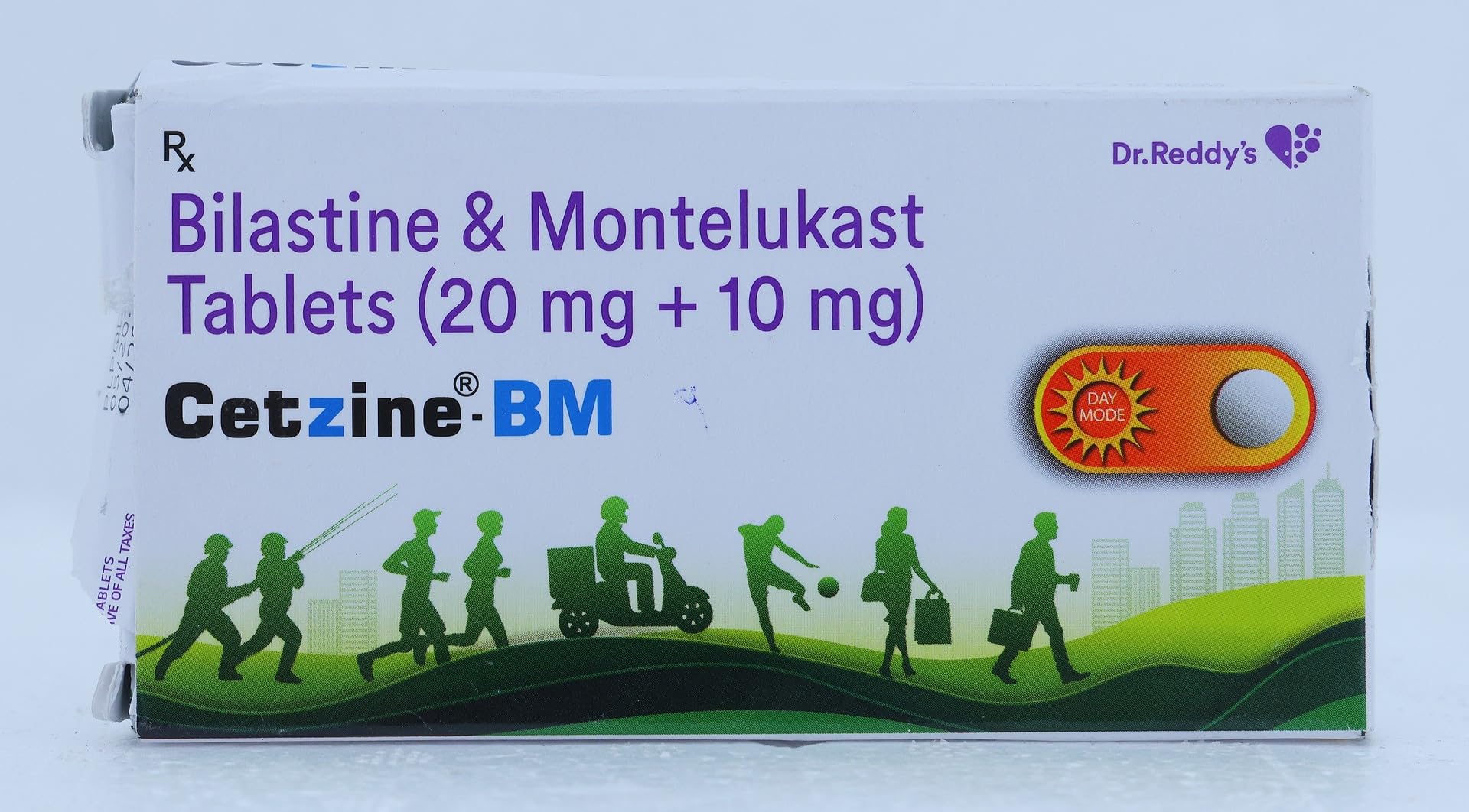 Cetzine-BM 20/10 - Strip of 10 Tablets
