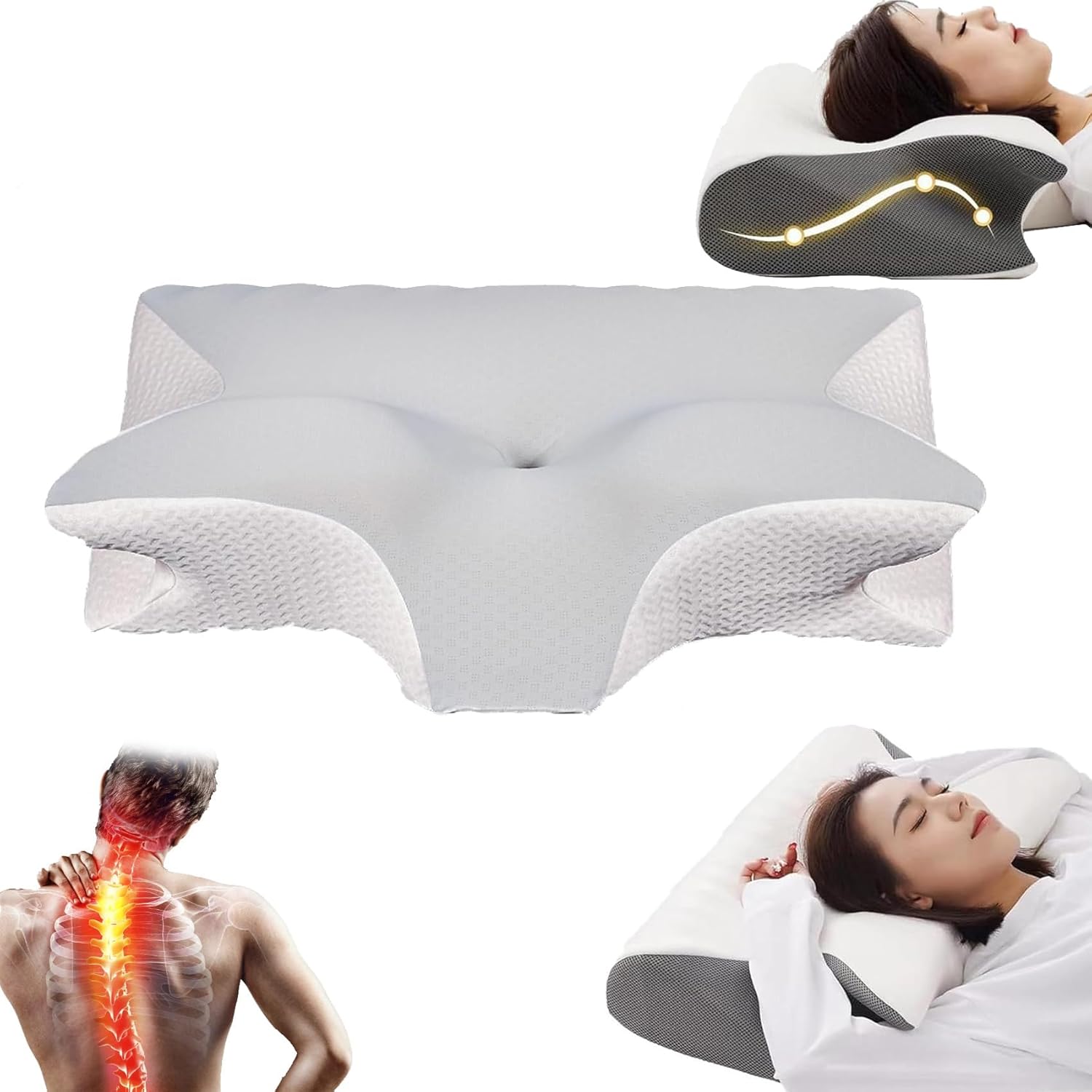 Nwuny Auvora Cervical Pillow Auvora Cervical Neck Pillow