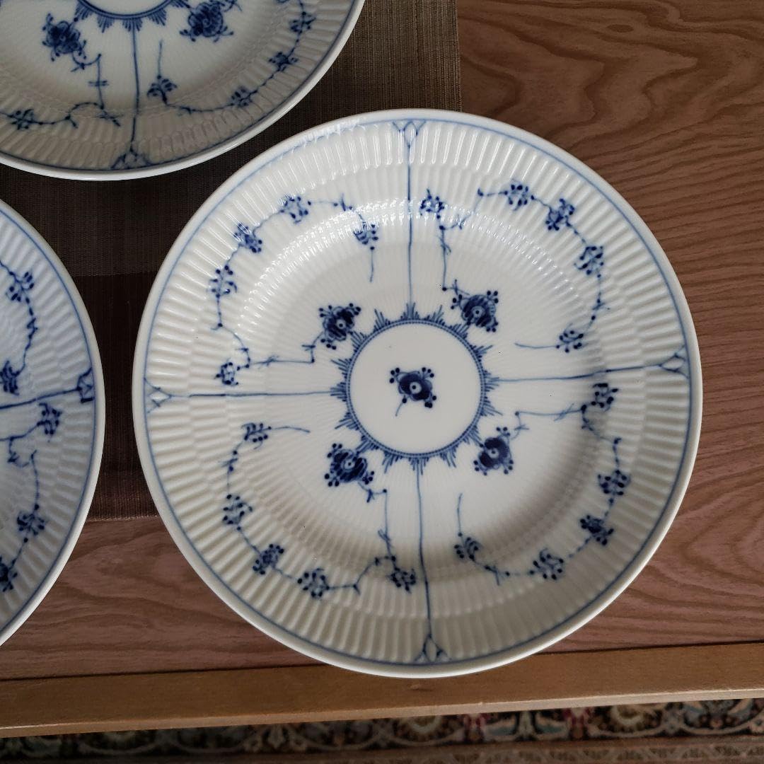 ロイヤルコペンハーゲン ブルー フルーテッド メガ4枚セット ロイヤル