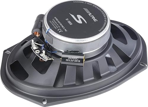 Miniatura 3 de Alpine ALP19-S-S69 Audio para coche Tipo S Series Altavoces 6x9 Coaxial 340W Par de altavoces y HA-SW16BLU-5 pies (Cantidad múltiple = Longitud